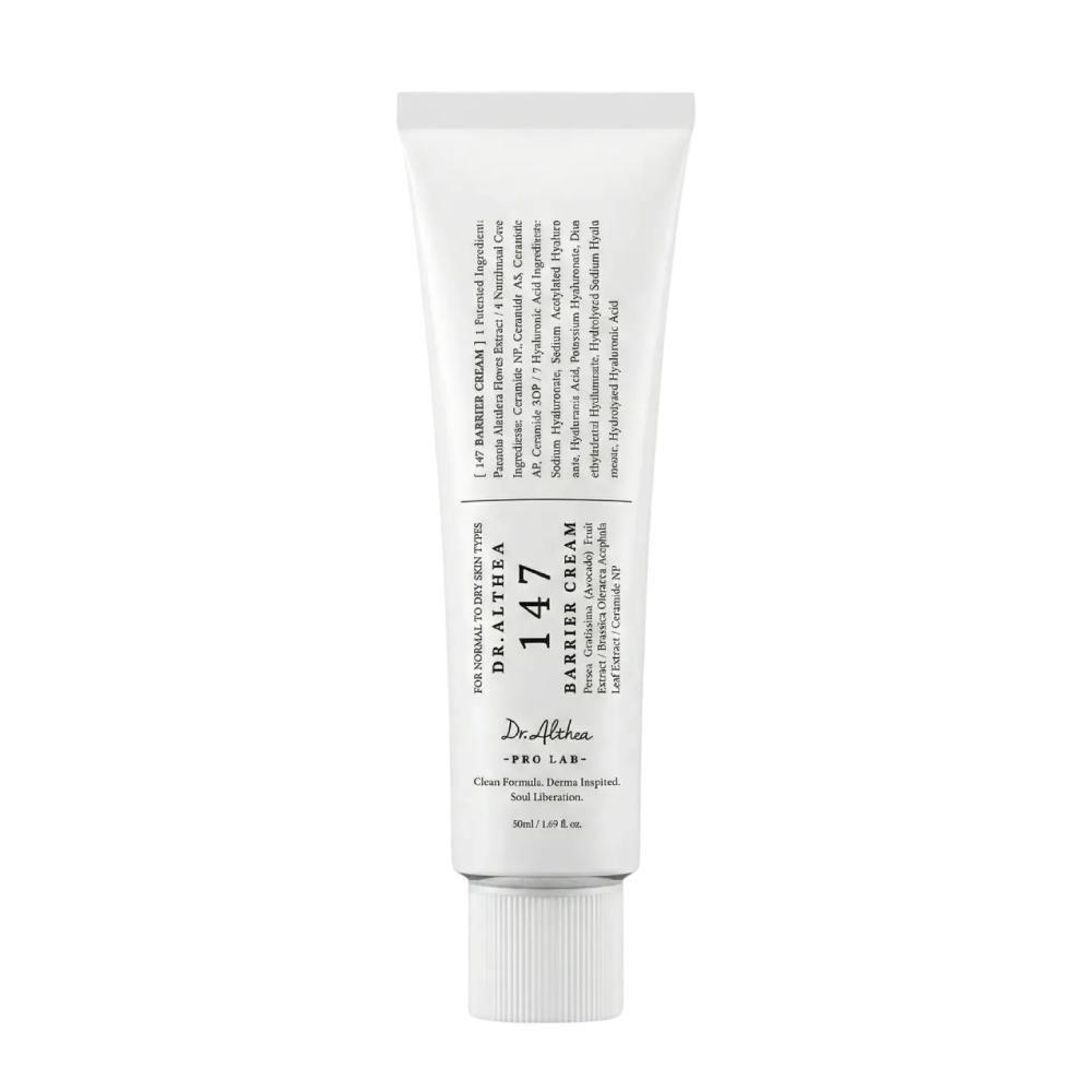 DR. ALTHEA 147 Barrier Cream 50ml - Відновлюючий крем для зміцнення захисного бар'єру шкіри DR. ALTHEA 147 Barrier Cream 50ml - Відновлюючий крем для зміцнення захисного бар'єру шкіри